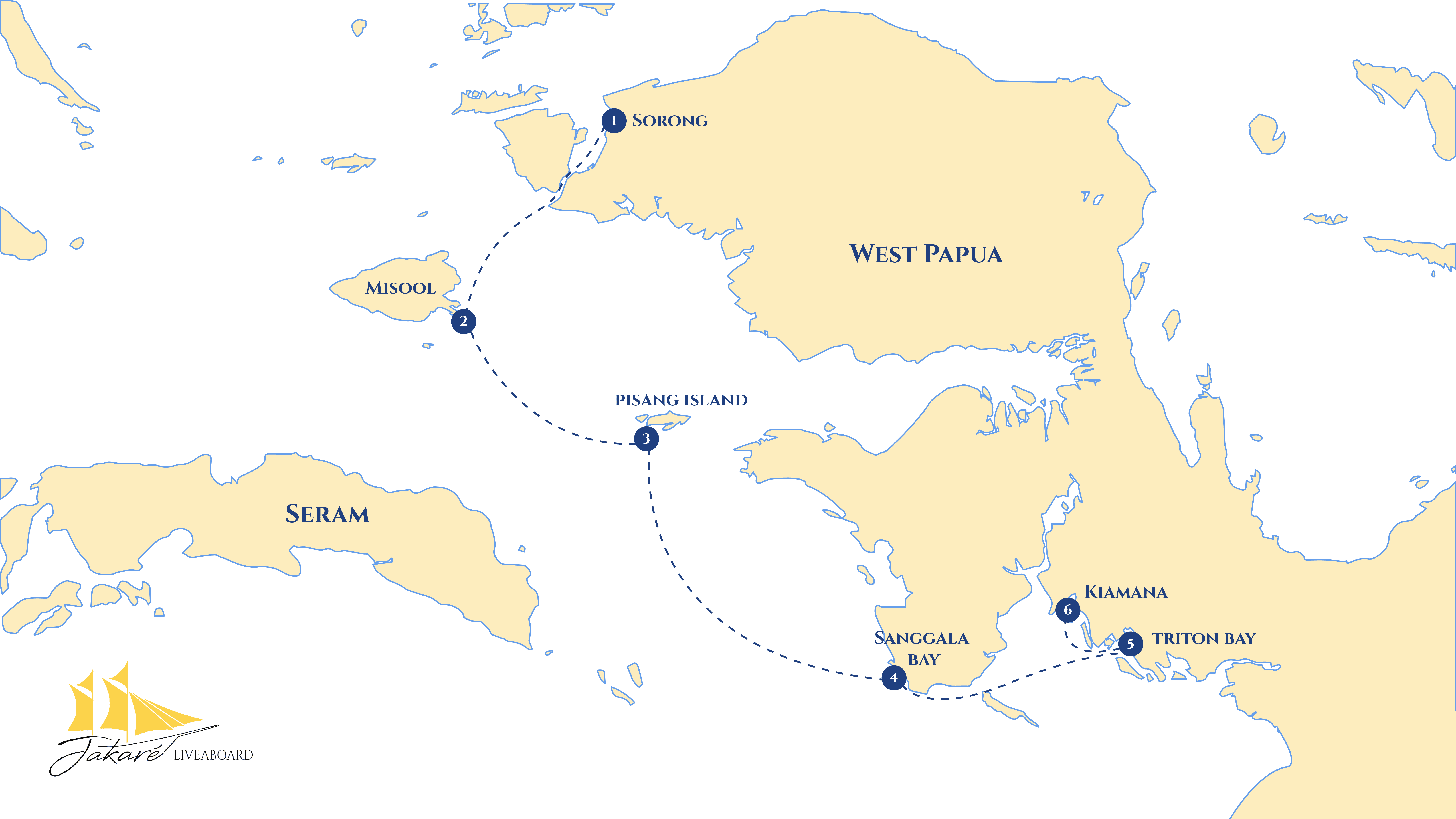 Sorong Misool Triton Bay Maps-01